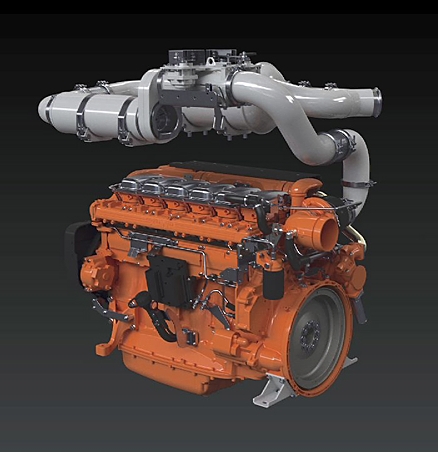 Marine engine Scania TIER III