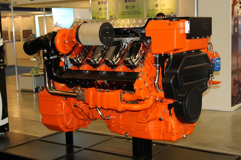 Двигатель Scania DI 16